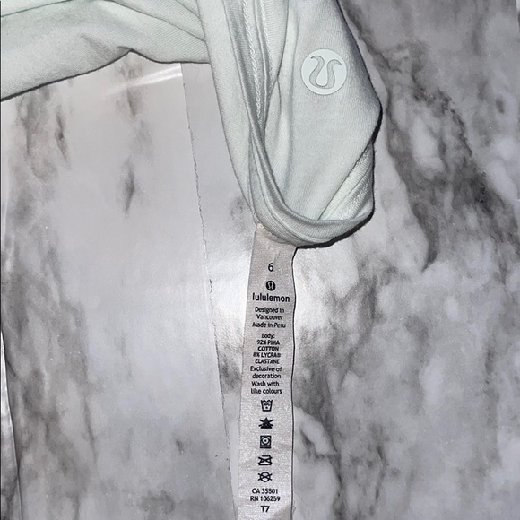 Light Blue lululemon Top - Picture 4 of 4